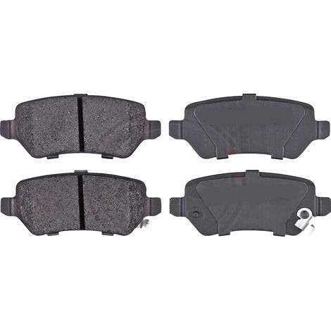 KIT PASTIGLIE FRENO ANTERIORI compatibile con OPEL MOKKA / PASTIGLIE FRENANTI AUTO OEM 37751, / SOSTITUZIONE DIRETTA / BASSA POLVERE / SILENZIOSO