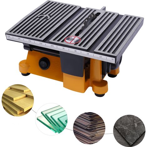 100mm/4"  Mini Table Saw Cutting Machine Tool Wood Glass Stone Cutter DIY new
