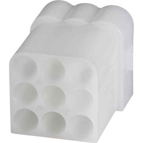 TE Connectivity Boîtier femelle pour câble série .140 MATE-N-LOK Nbr total de pôles 9 1-480586-0 1 p (1/2)