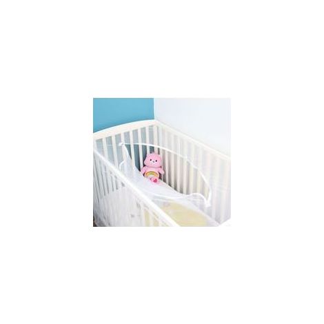 Moskitonetz für Babybett mit Reißverschluss, 120 x 60 cm (1/5)