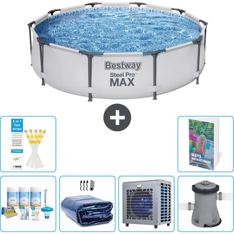 Bestway Bestway Steel Pro MAX Ronde - 305x76 cm - 7-pièces S128 (1/5)
