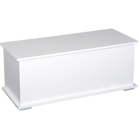 Coffre malle de rangement NIKEA blanc (1/5)