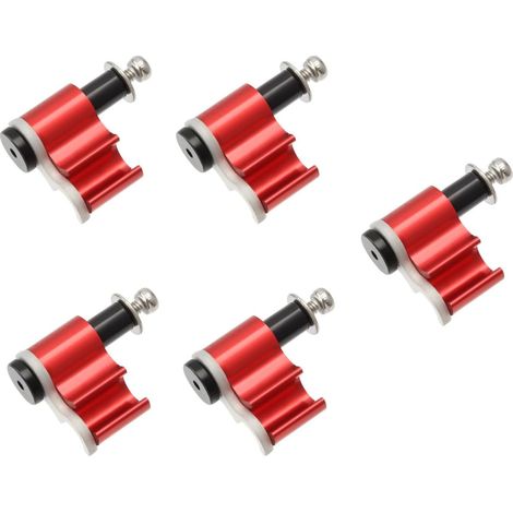 Convient pour l'adaptateur de collier de guidage de câble de frein en 5 pièces pour colliers de serrage de gaine hydraulique de vélo. (1/5)