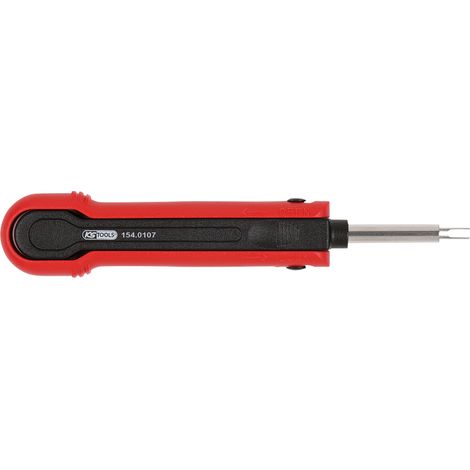 KS Tools 154.0107 Utensile di sblocco per boccole per spine piatte 1,5 mm (AMP Tyco MCP) (1/2)