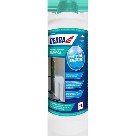 DEDRA - Nettoyant façade 1L - Élimination des salissures tenaces