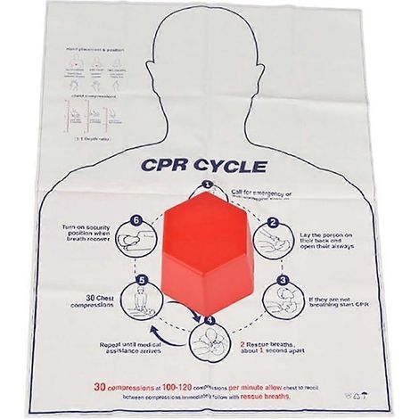 Modèle de formation aux premiers secours en forme de mini-hexagone (1/5)