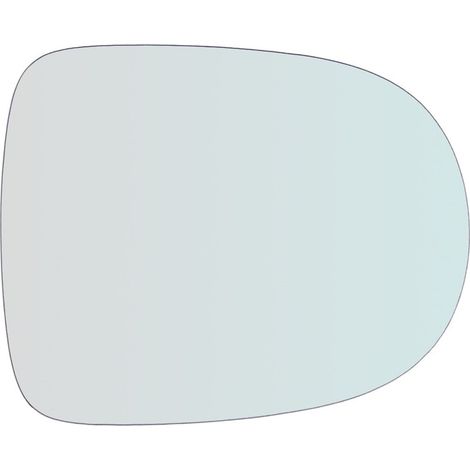 Vetro specchio retrovisore lato dx per  renault modus (f/jp0) dal 2008-2013 (1/5)
