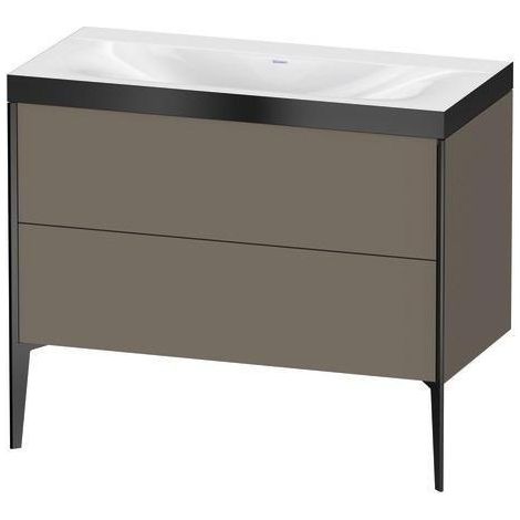 Kit de fixation pour meuble-lavabo XVIU 1000x480mm o HL Champagne ma / ta smatt