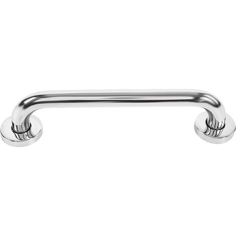 Barre D'appui - Acier Inoxydable - 200 mm - Pour Salle De Bains Lavabo Baignoire Douche Toilettes - 1 Pièce