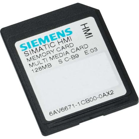 Siemens Indus.Sector MMC-Card 128MB 6AV6671-1CB00-0AX2