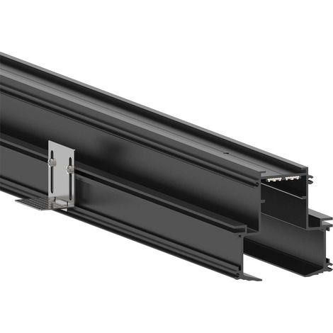 Profilo Per Binario Arca Alluminio Nero (1/5)