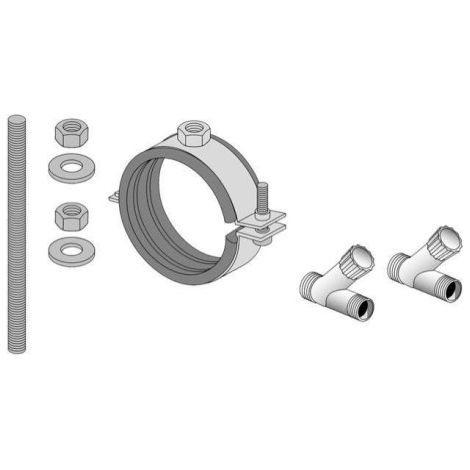 Kit de montage pour bidet vertical