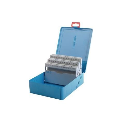 Metallkassette 41-tlg. leer 6,0 - 10,0 x 0,1 mm stgd. (1/2)