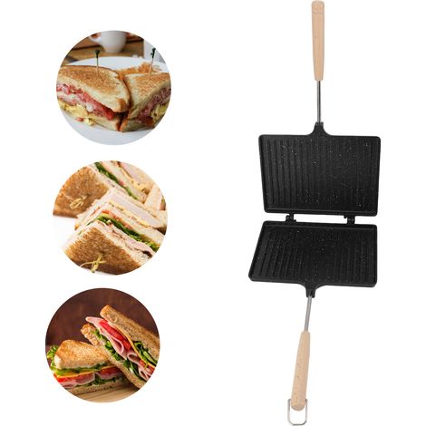 Sandwichform, doppelseitige Antihaft-Backform, Frühstücksgerät für Zuhause (1/5)