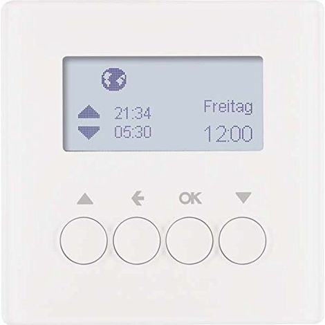HAGER PROGRAMMATEUR POUR VOLET AM Q1 BLANC POLAIRE 85741129