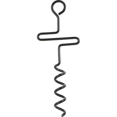 Piquet de tente de camping extérieur en acier inoxydable, piquet de tente spiralé, clou de tente (1/5)