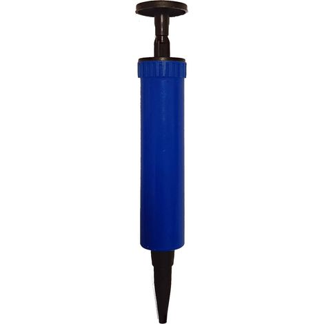 Manuelle Ballonpumpe – 1 Stück – Robustes Kunststoffgehäuse – Schnelles Aufblasen von Latex- und Aluminiumballons – Für Partys, Hochzeiten, Geburtstage – 17,5 cm (1/3)