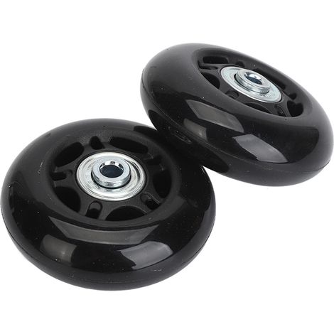 Jeu de 4 roulettes de rechange pour porte-fenêtre coulissante, roulement type 88, double roue plate en cuivre, pour la maison et le bureau. (1/5)