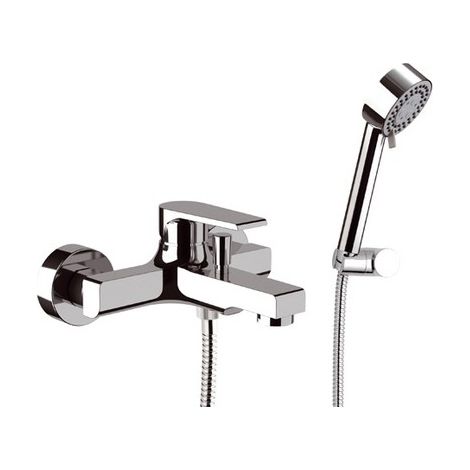 MONOCOMANDO VASCA ESTERNO CON ACCESSORI LINEA ARTIC Misura: Nero Opaco (1/2)