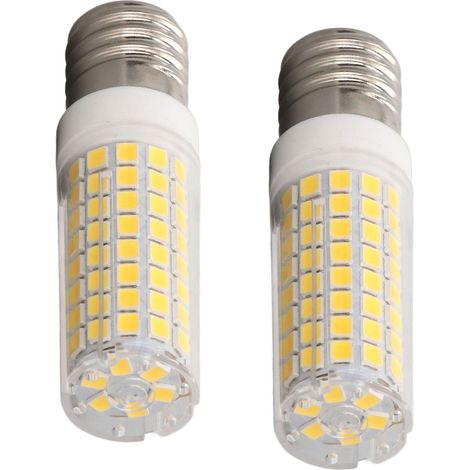 E17 LED-Lampe, 102 LEDs, 10 Watt, dimmbar, energiesparend, augenschonend, Keramik-LED-Maiskolbenlampe, 100–120 V Wechselstrom, natürliches Licht (1/5)