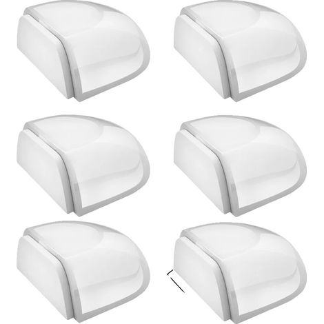 Türstopper, Geräuschresistent, Selbstklebendes Design, 6 Stück (1/2)