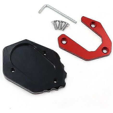Für BMW F850GS F850GS F750GS F850GS F750GS 2018-2022 Motorradzubehör CNC Kickstand Seitenständerverlängerung Vergrößerungspad - Rot