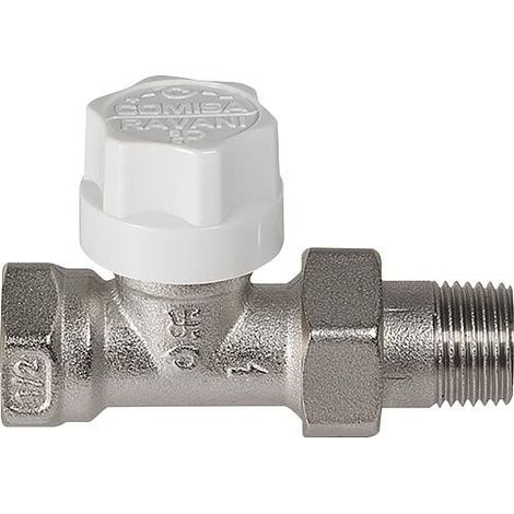 Robinet thermostatique type 106, laiton, version droite, DN 10(3/8") (1/2)