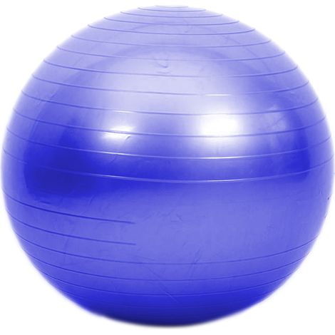 1 Ballon équilibre, pompe pied, PVC épais, anti-éclatement, yoga, fitness, bureau (1/5)