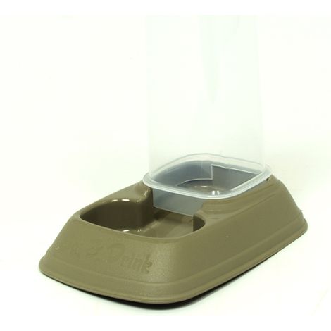 Dispenser Cibo/Acqua 0,7L Per Animali Modello 700083 Colore Beige (1/5)