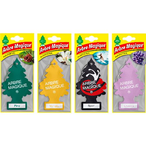 Désodorisants Pour Voiture, Classic, Modèles Variés, 24 Unités