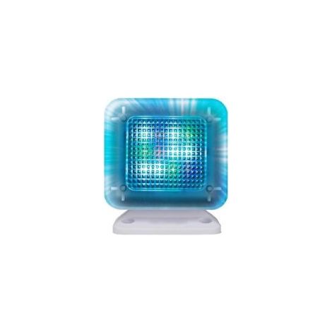 LED-TV-Simulator, Diebstahlschutz, Fake-TV, automatisches Einschalten, weiß - Crezuo
