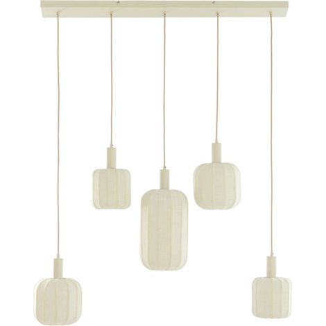 Light & Living - lampada a sospensione - TUFIA - crema - metallo