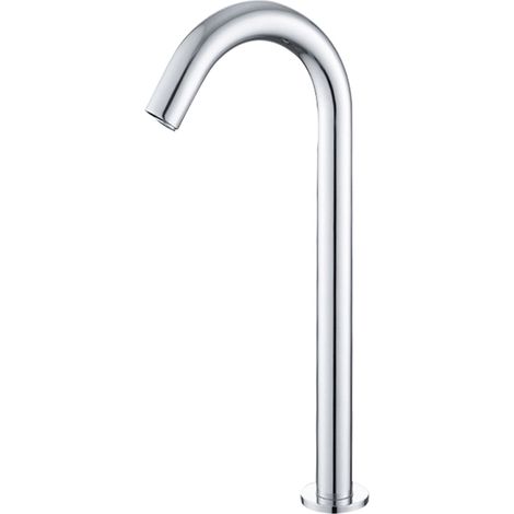 Automatischer G1/2"-Gewinde-Wasserhahn mit Infrarotsensor für Handwaschbecken, Einzel-Kaltwassersensor + Steuereinheit – Batteriebetrieben für Epidemieprävention und Hygiene – Hochwertiges Modell (1/5)