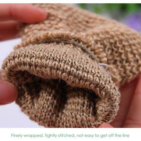 Gants Exfoliants Corps Réutilisables - Soins Écologiques pour Peau Douce au Bain (1/4)