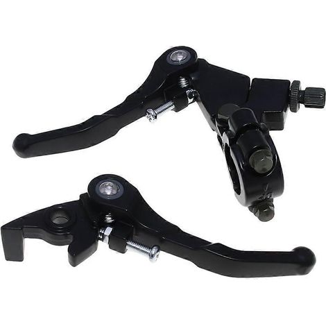Leviers d'embrayage et de frein pliables en aluminium 22mm pour motos CRF ATV. (1/4)