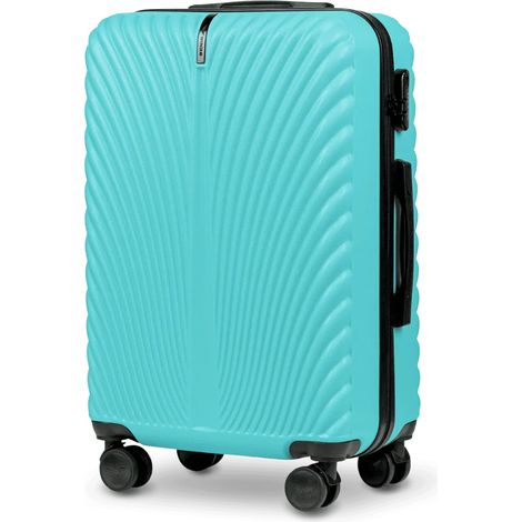 Maleta mediana WINGS SWAN de 61 cm (24") azul claro