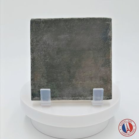 Aelle - carrelage sol / mur effet zellige bejmat noir 10x10 cm mate ARGILE DARK - Vendu par boîte de 0.60 m² (1/3)