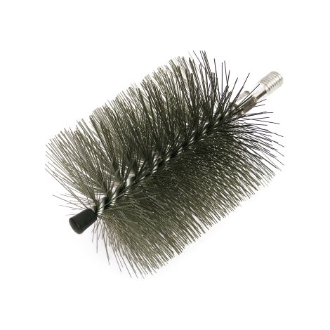 Brosse he'lice simple en acier trempe' filetage 12MA diame'tre he'lice 30 mm pour chaudie're