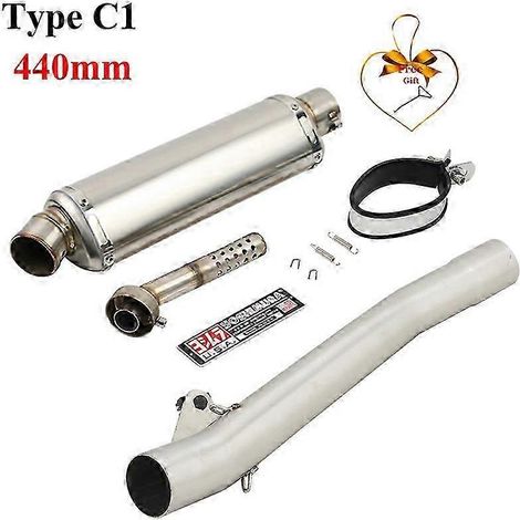 Système d'échappement Yoshimura pour moto Suzuki Bandit 600, silencieux à tube de liaison modifié, DB Killer, GSF600, GSF600S, 1995-2006 (Type C1)