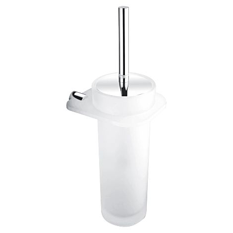 Nimco Bormo brosse de toilette, brosse de toilette, récipient en verre BR X3-94W-26
