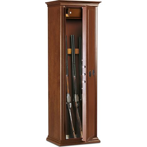Fuciliera 7 Posti con tesoretto rivestita in legno Evolution EHC Technomax - Combinazione Elettronica Digitale (1/4)
