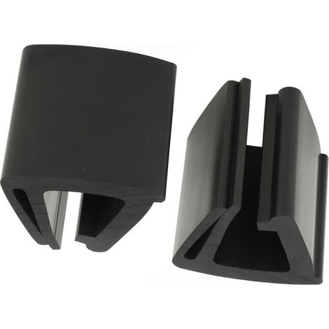 2 pièces Joint Pare-brise Golf, Fixation Caoutchouc Pare-brise Avant Voiturette, Attache Clip 102005801 (1/5)