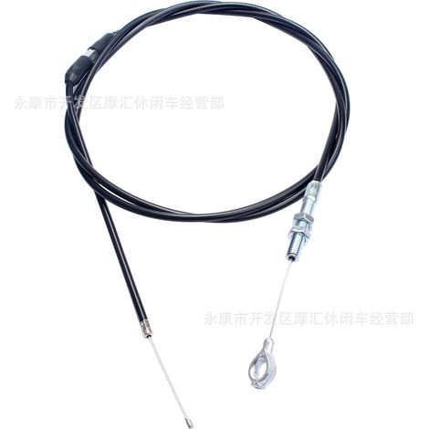 212cc GX200 VM24 carburetor CNC intake manifold throttle cable kit (black) (1/4)