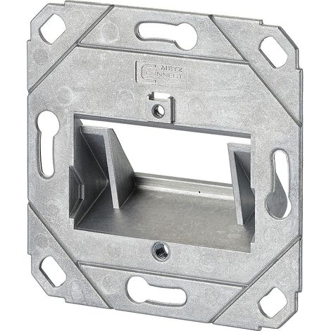 Metz Connect Scatola di connessione Keystone UP0 2 porte non equipaggiato, 130B20D21200KE