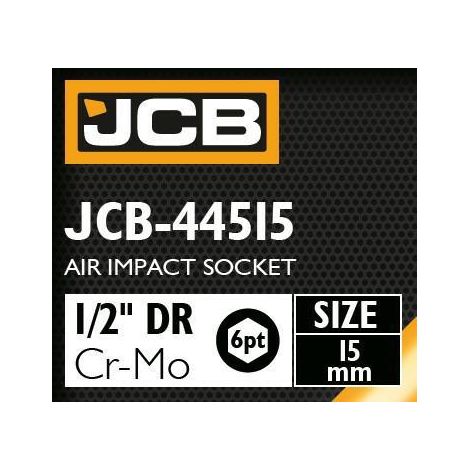 Adaptador de impacto 1/2" 15mm (hexagonal)