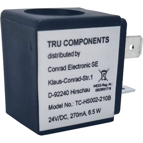 TRU COMPONENTS Spule TC-11331332 24 V/DC (max) 1 St. (1/3)