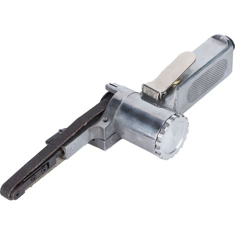 Ponceuse à bande pneumatique 10mm acier inoxydable outil de ponçage 360° avec papier abrasif 60 80 120 (1/5)
