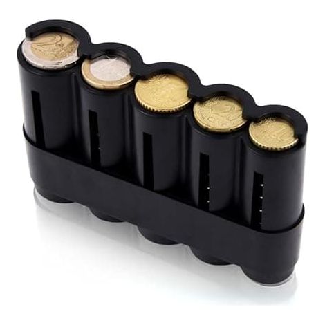 Porte-monnaie professionnel : Design unique avec trieur et distributeur de pièces intégré, parfait pour les chauffeurs de taxi, les serveurs et les conducteurs pressés  (1/4)
