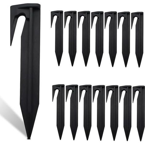 100er Pack Heringe für Vordach und Rasen – Für Mäherroboter und Tierzäune