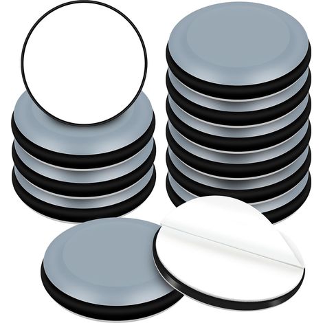 Patins Glissants - PTFE Autoadhesivos - Para Suelos de Parquet y Baldosas - Diametro 25 mm - Pack de 20 (1/5)